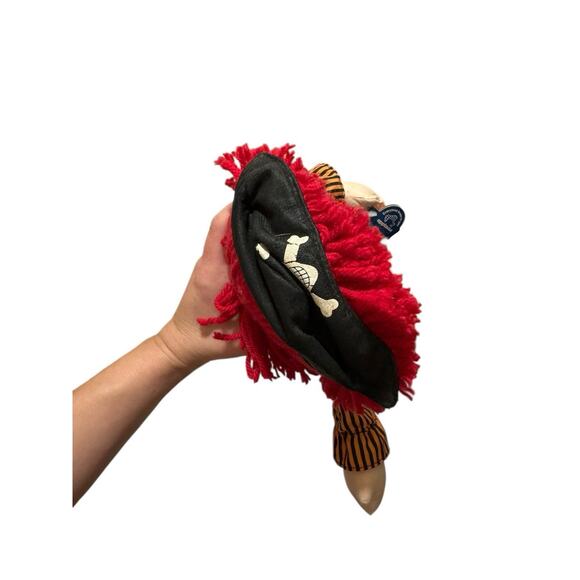 2002 Raggedy ANDY Halloween Pirate Doll - 15" Applause Hasbro Fall w/tags - Picture 5 of 9